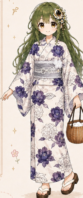 紫陽花浴衣